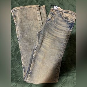 Motel rocks clean waist low rise jeans